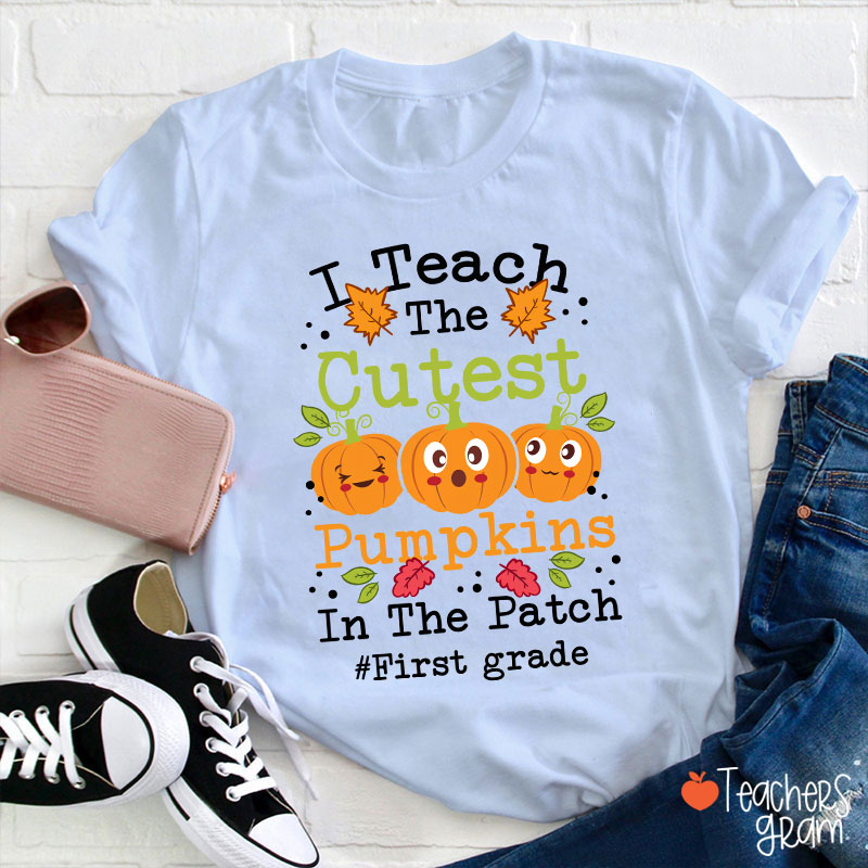 Personalized I Teach The Cutest Pumpkins Pre-k T-Shirt