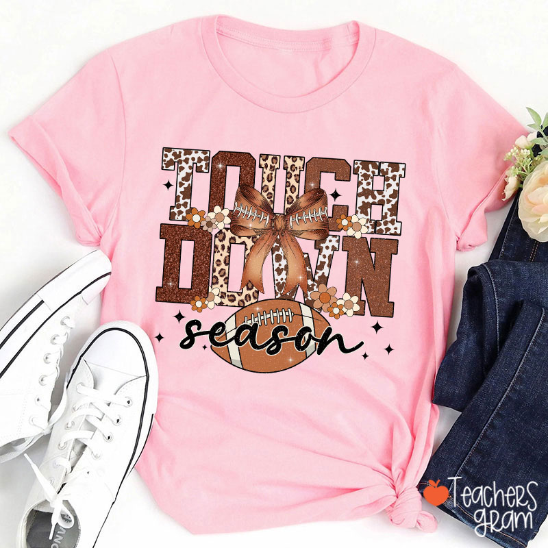 Touchdown Season Teacher T-Shirt