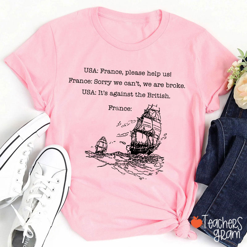 Funny American History  Teacher T-Shirt