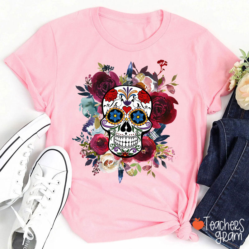 Dia De Los Muertos Spanish Teacher T-Shirt