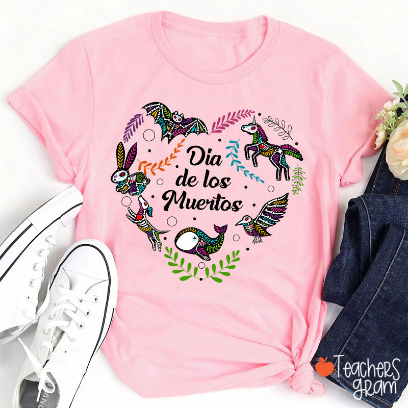 Dia De Los Muertos Spanish Teacher T-Shirt