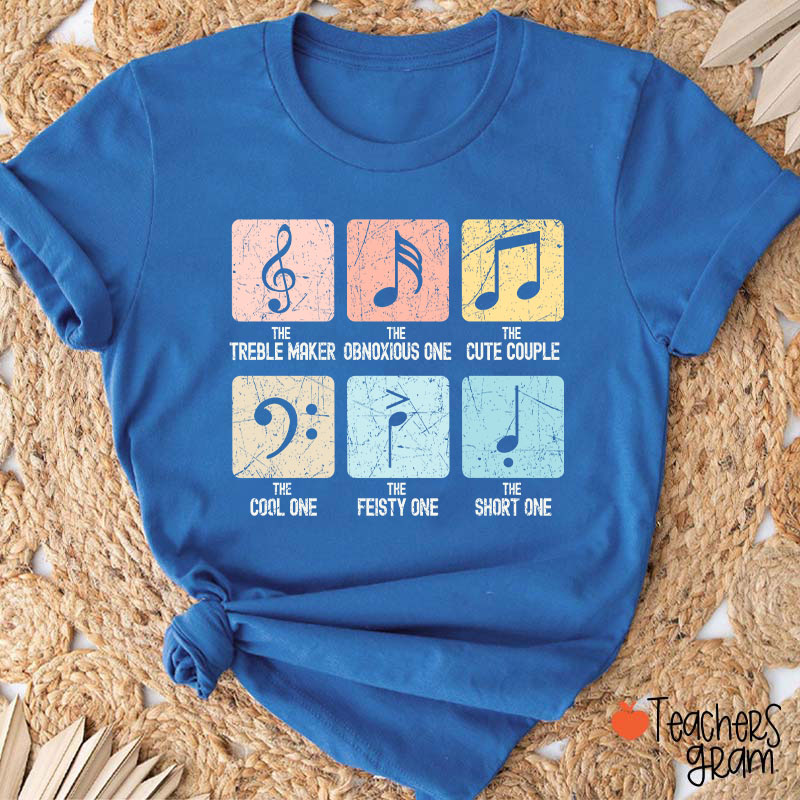 The Treble Maker The Obnoxious One Funny Music Teacher T-Shirt