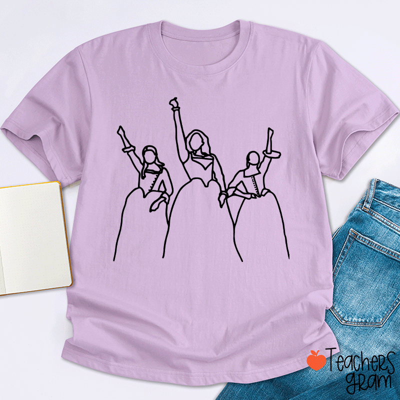 Hamilton Silhouette Teacher T-shirt