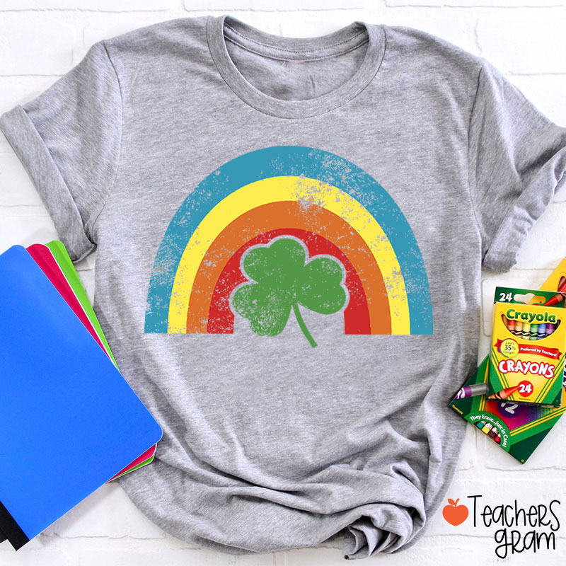 Lucky St Patricks Day Teacher T-Shirt