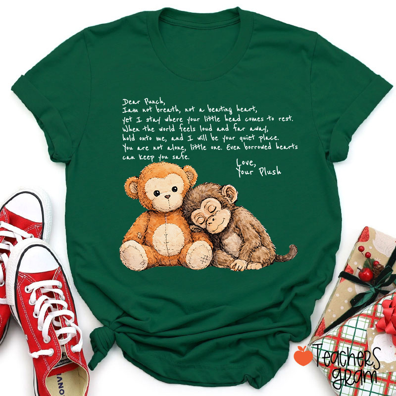 Comfort Colors Dear Punch Plush Teacher T-Shirt