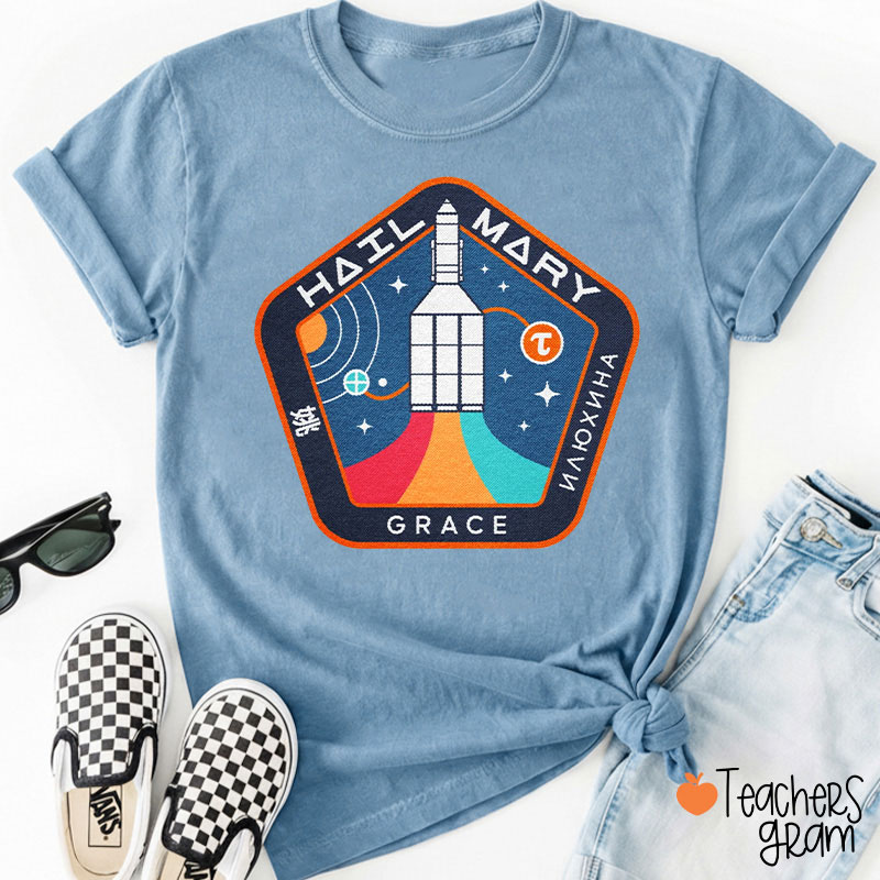 Sci-Fi Book Lover Teacher T-Shirt