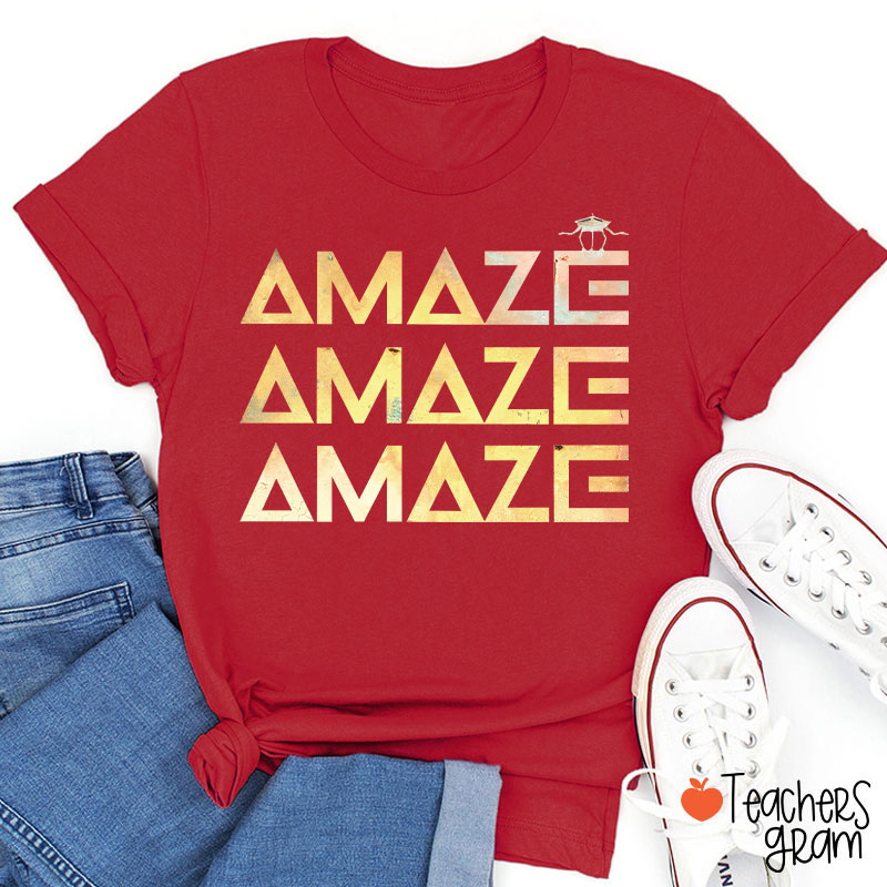 Amaze Sci-Fi Book Fan Teacher T-Shirt