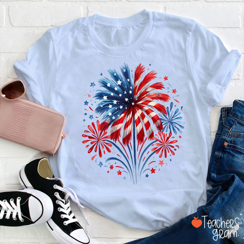 Fireworks USA Teacher T-Shirt
