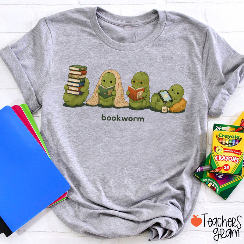Bookworm Teacher T-Shirt