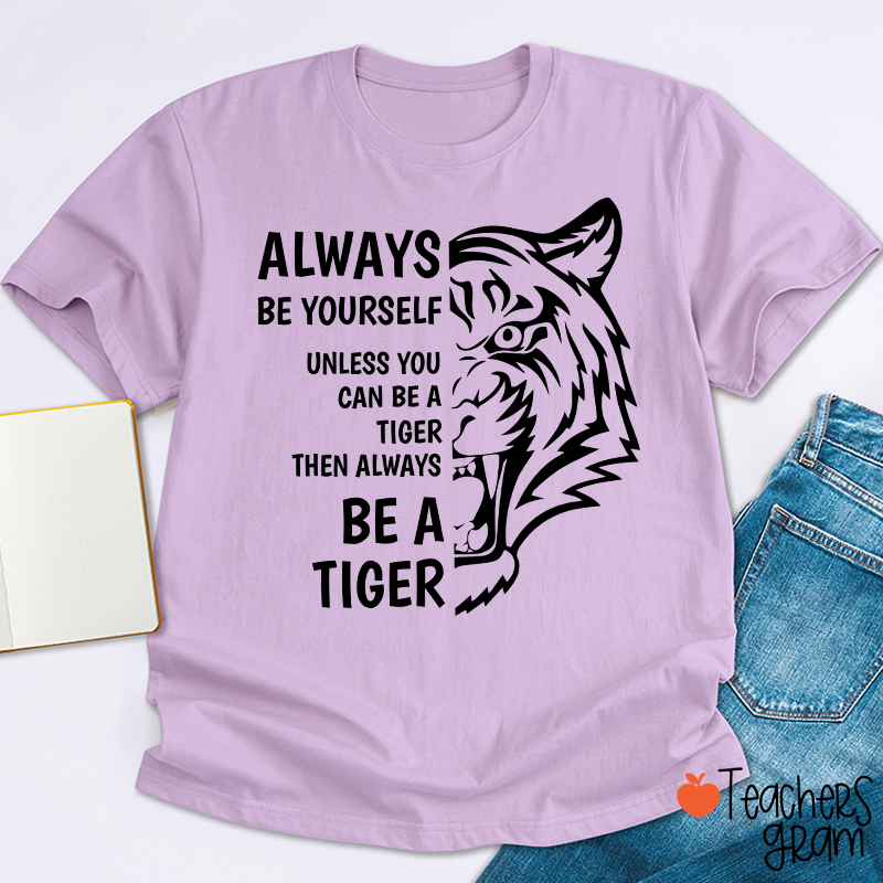 Personalized Mascot Silhouette Quote Teacher T-Shirt