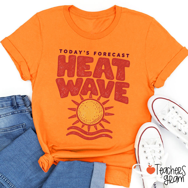 Personalized Fun Weather Report Crew Teacher T-Shirt