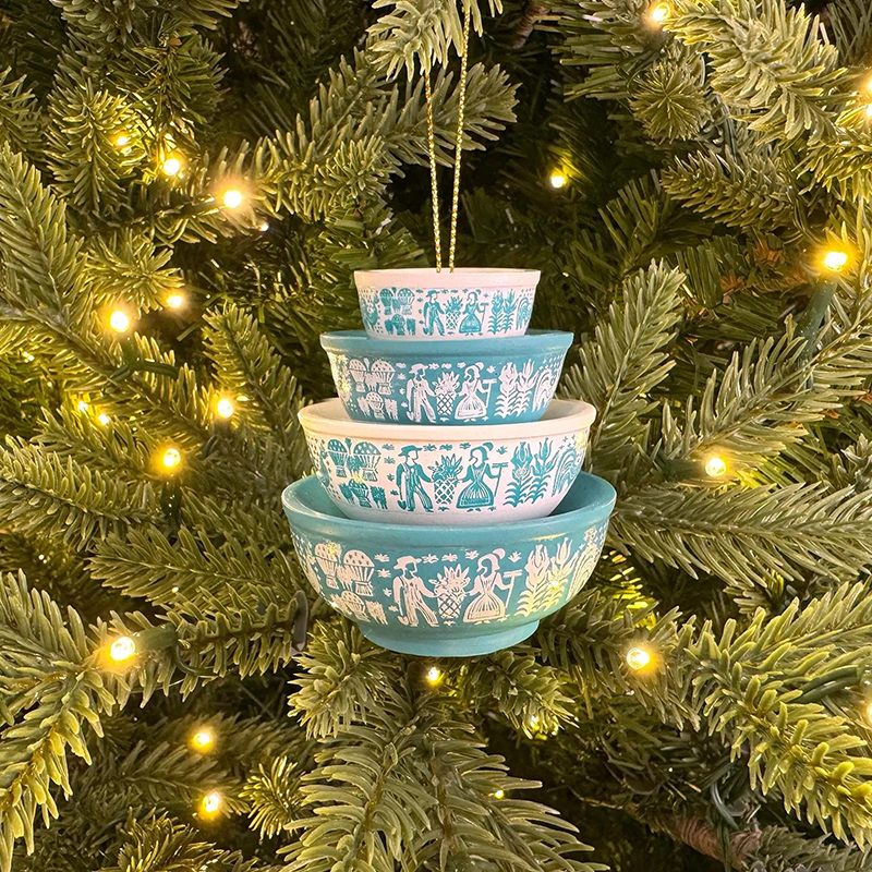 Christmas Bowl Stack Ornament
