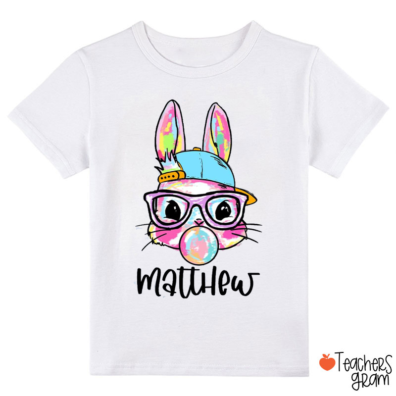 Personalized Easter Bunny Bubbles Class T-Shirt