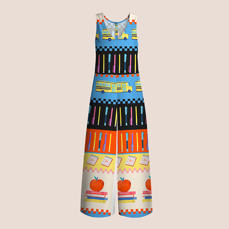 Stationery And School Life Teacher Jumpsuit