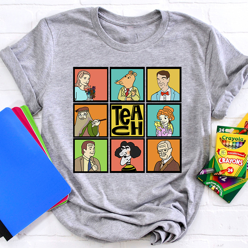 Cartoon Teach T-Shirt