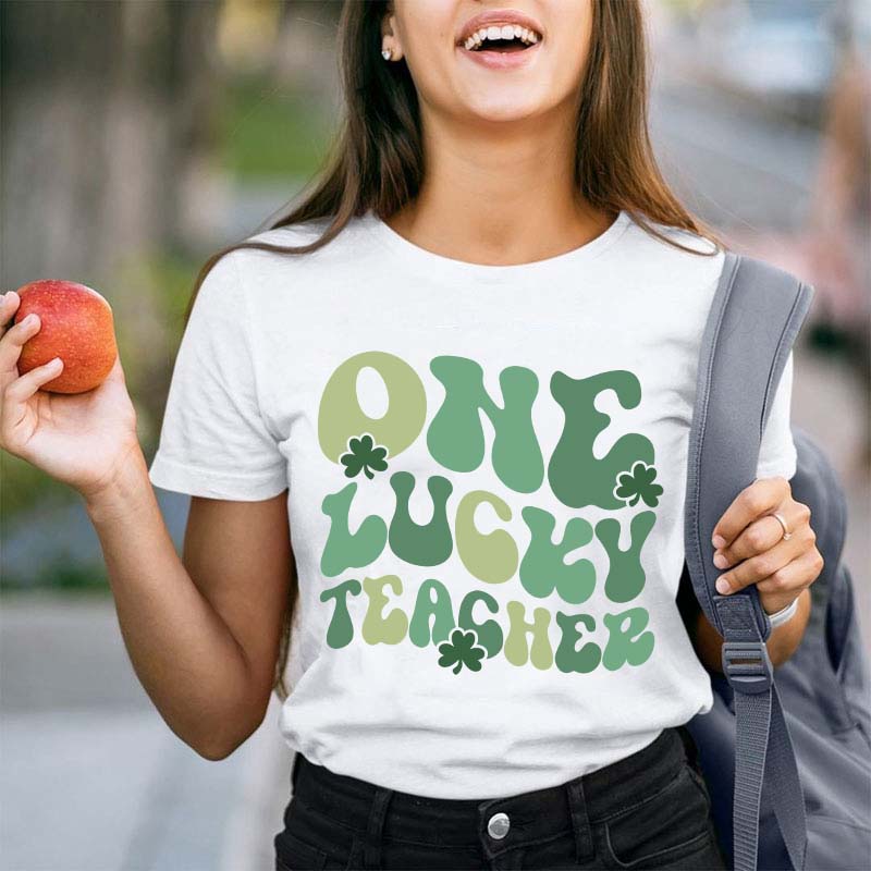 One Lucky Teacher T-Shirt