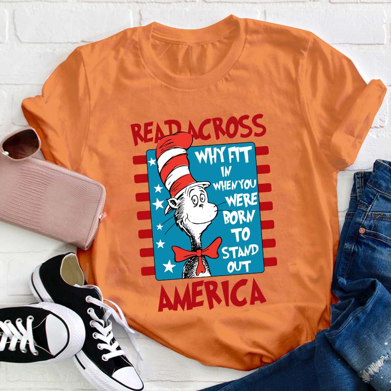 Read Across America Teacher T-Shirt