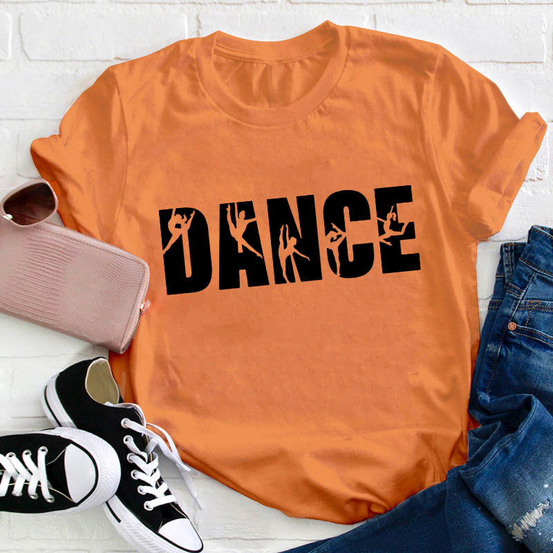 Personalized Dance Name Teacher T-Shirt