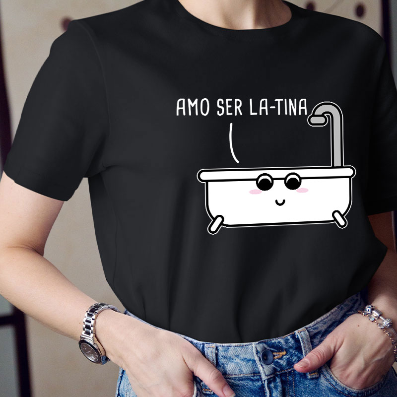 Amo Ser Latina Spanish Teacher T-Shirt