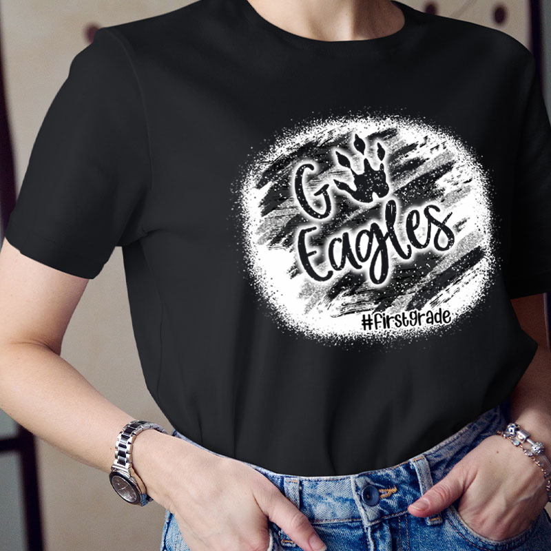 Personalized Cheer Up Team Go Team Teacher T-Shirt