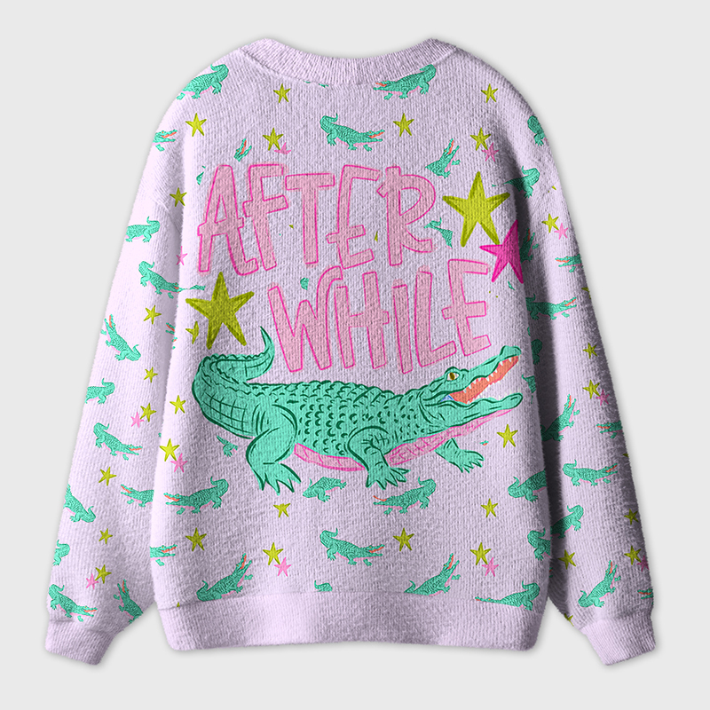 Later After While Teacher Ugly Cardigan Sweaters