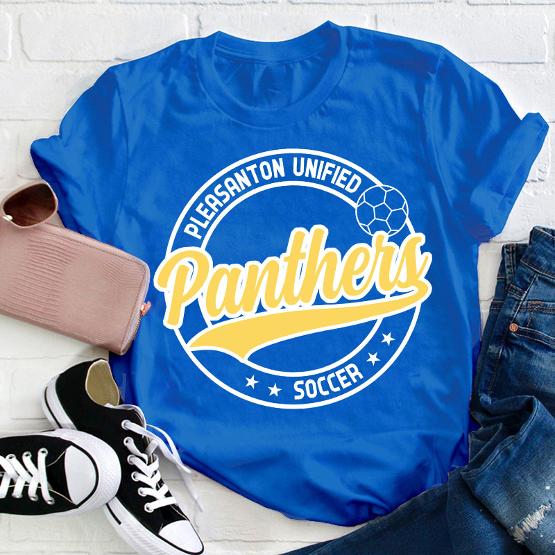 Personalized Ball Icon And Mascot Teacher T-Shirt