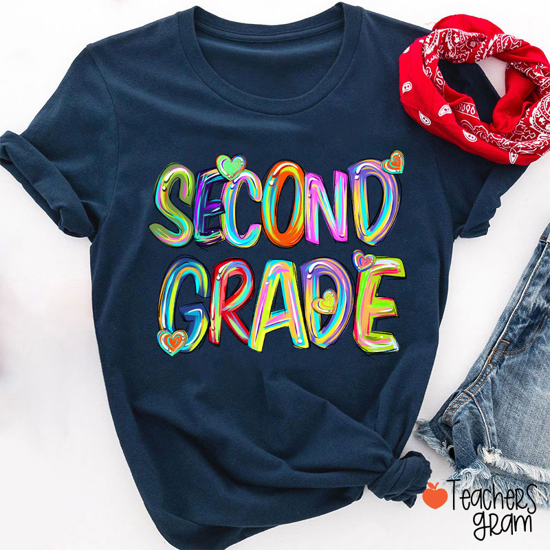Personalized Class Heart Teacher T-Shirt