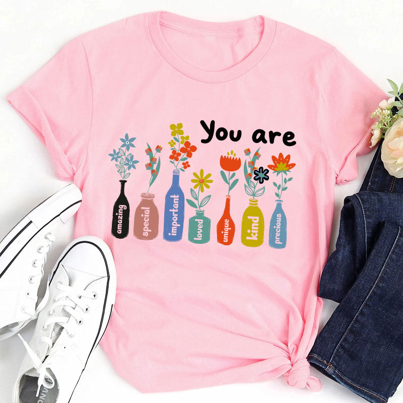 You Are Important Motivational Teacher T-Shirt