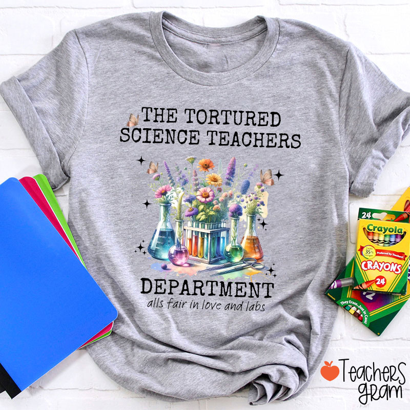 The Tortured Science Department Teacher T-Shirt