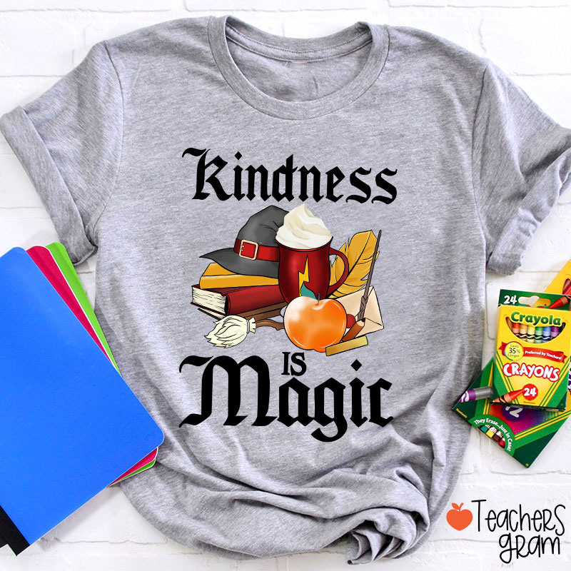 Kindness Is Magic Peach T-Shirt