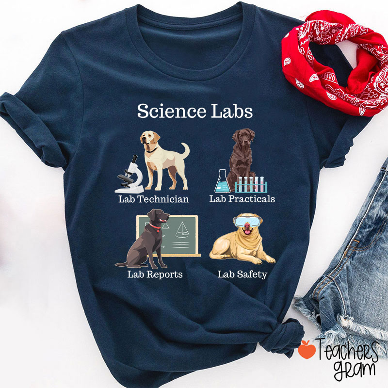 Labrador Retriever Science Lab Teacher T-Shirt
