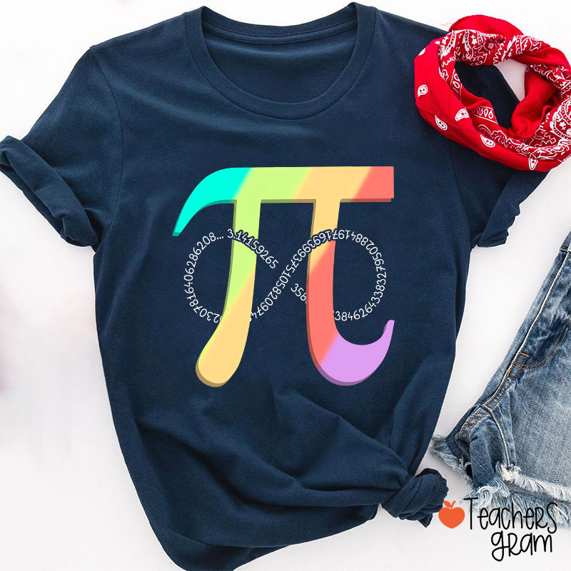 Pi Day Funny Math Teacher T-Shirt