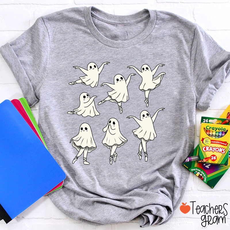 Dancing Ghost Teacher T-Shirt