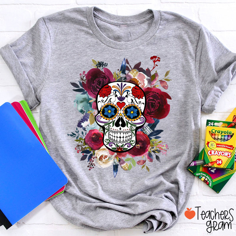 Dia De Los Muertos Spanish Teacher T-Shirt