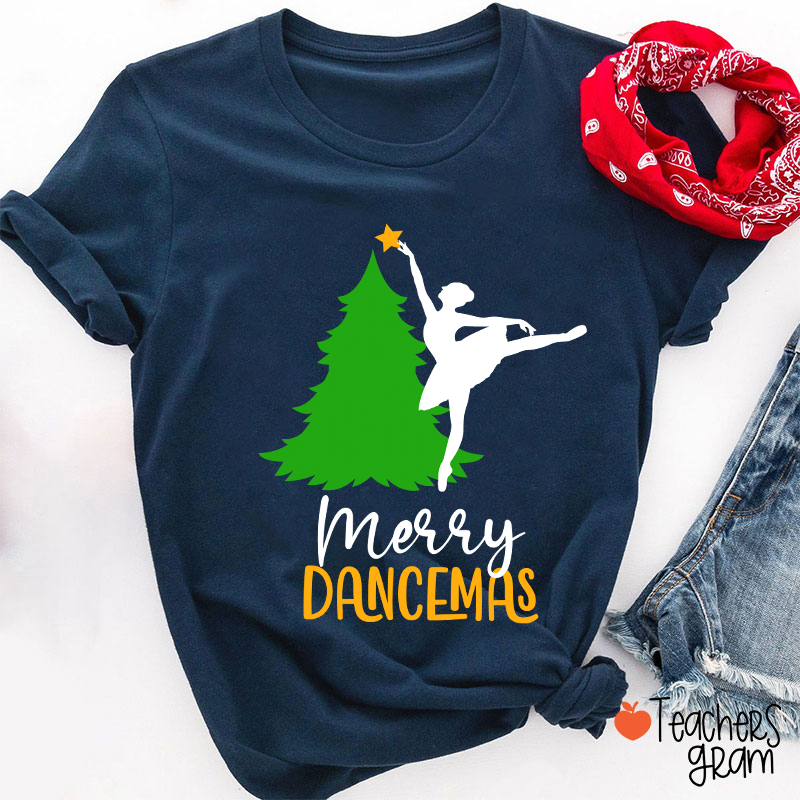 Merry Dancemas Teacher T-Shirt