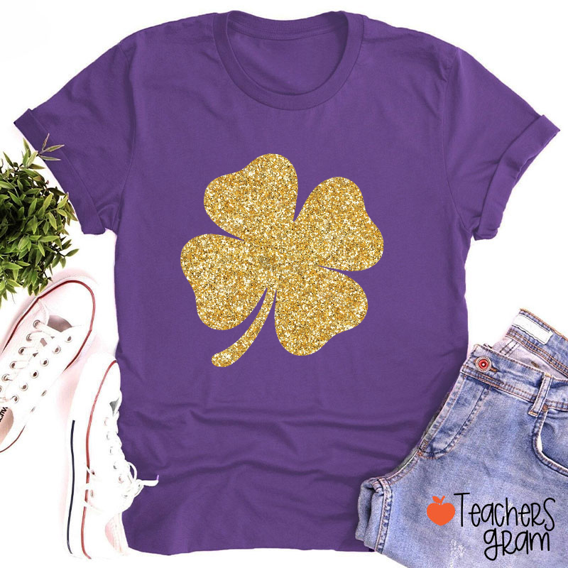 Shining Clover Teacher T-Shirt