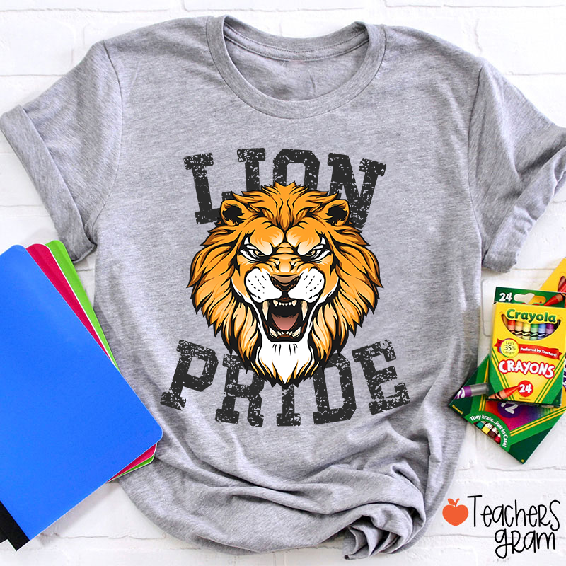 Personalized Mascot Pride Teacher T-Shirt