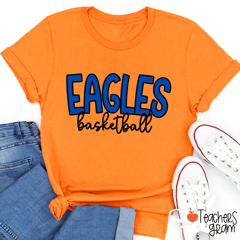 Personalized Mascot And Sport School Spirit Teacher T-Shirt