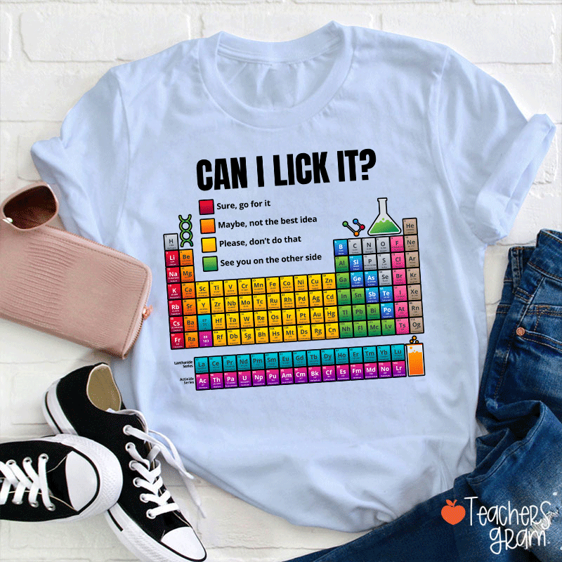 Chemical Periodic Table Teacher T-shirt