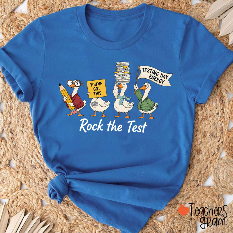 You've Got This Testing Day Energy Rock The Test Teacher T-Shirt
