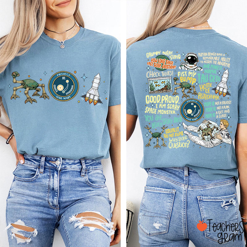 Stone Amaze Teacher Two Sided T-Shirt
