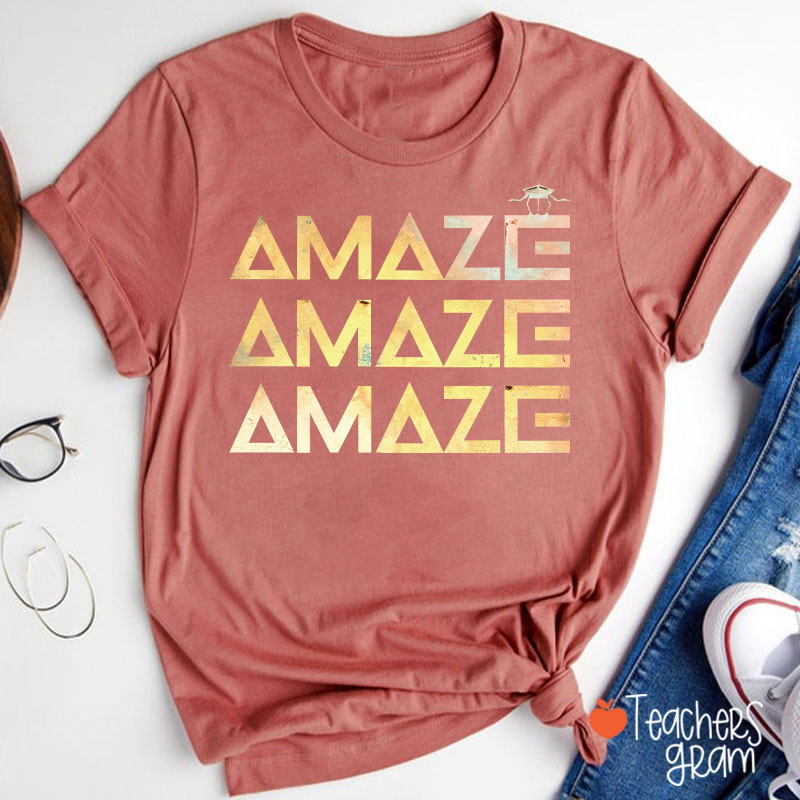 Amaze Sci-Fi Book Fan Teacher T-Shirt