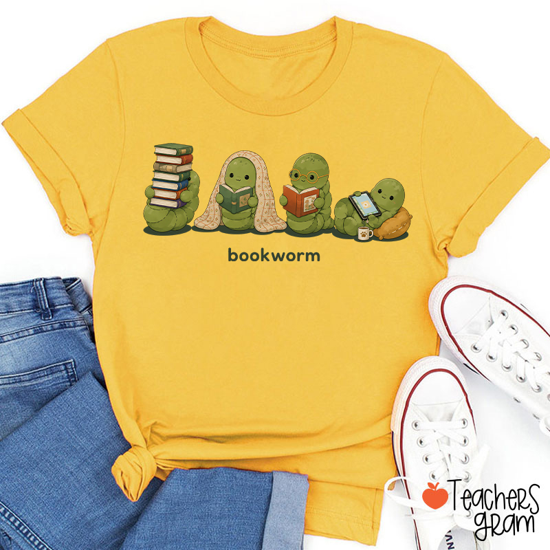 Bookworm Teacher T-Shirt