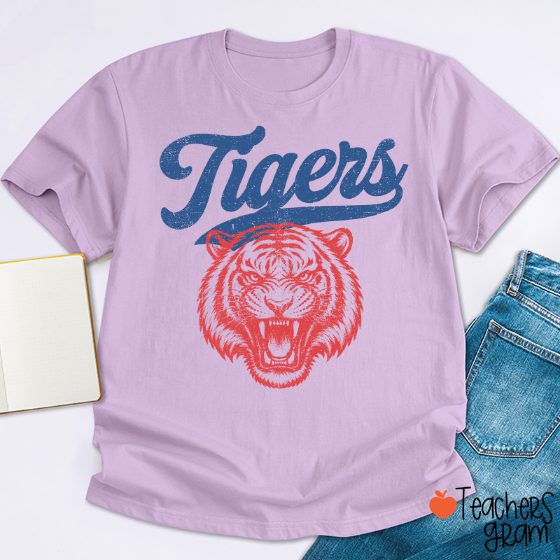 Personalized Mascot Team Name Teacher T-Shirt
