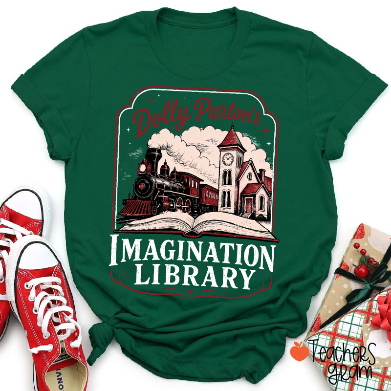 Dolly Parton's Imagination Library Teacher T‑Shirt