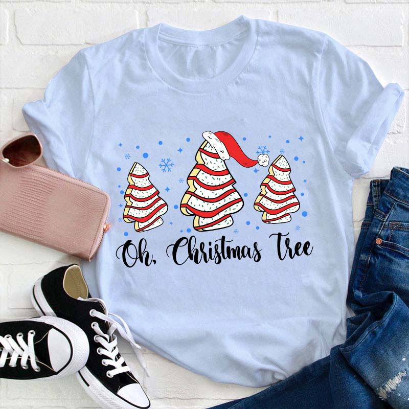 Oh Christmas Tree Teacher T-Shirt