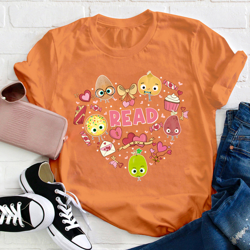 Love Reading Teacher T-Shirt