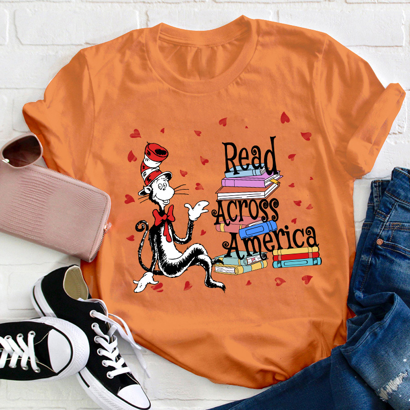 Read Across America Teacher T-Shirt