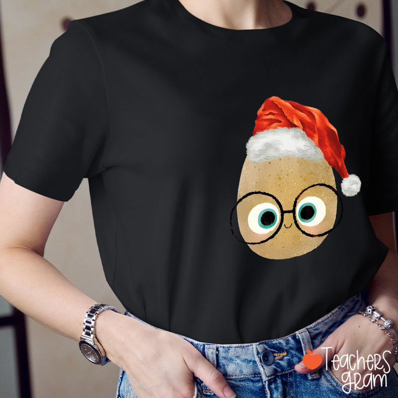 The Food Group Christmas Teacher T-Shirt