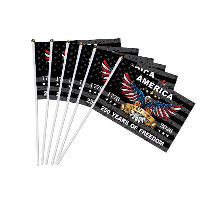 America 1776-2026 250 Years Of Freedom Teacher Handheld Flags